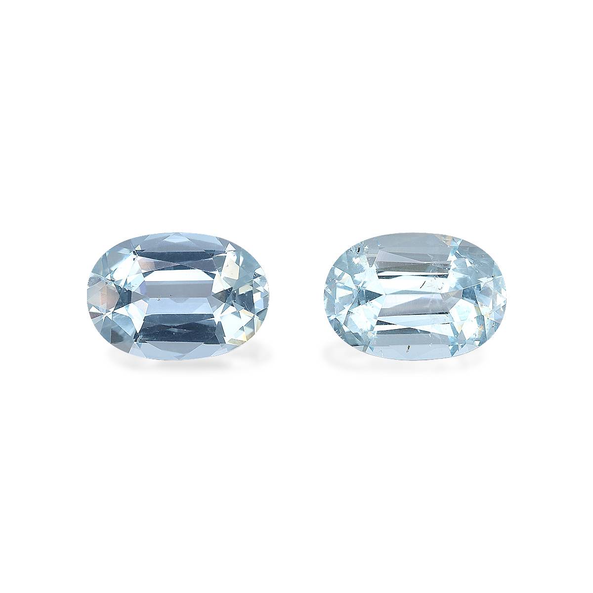 Baby Blue Aquamarine 9.34ct Pair