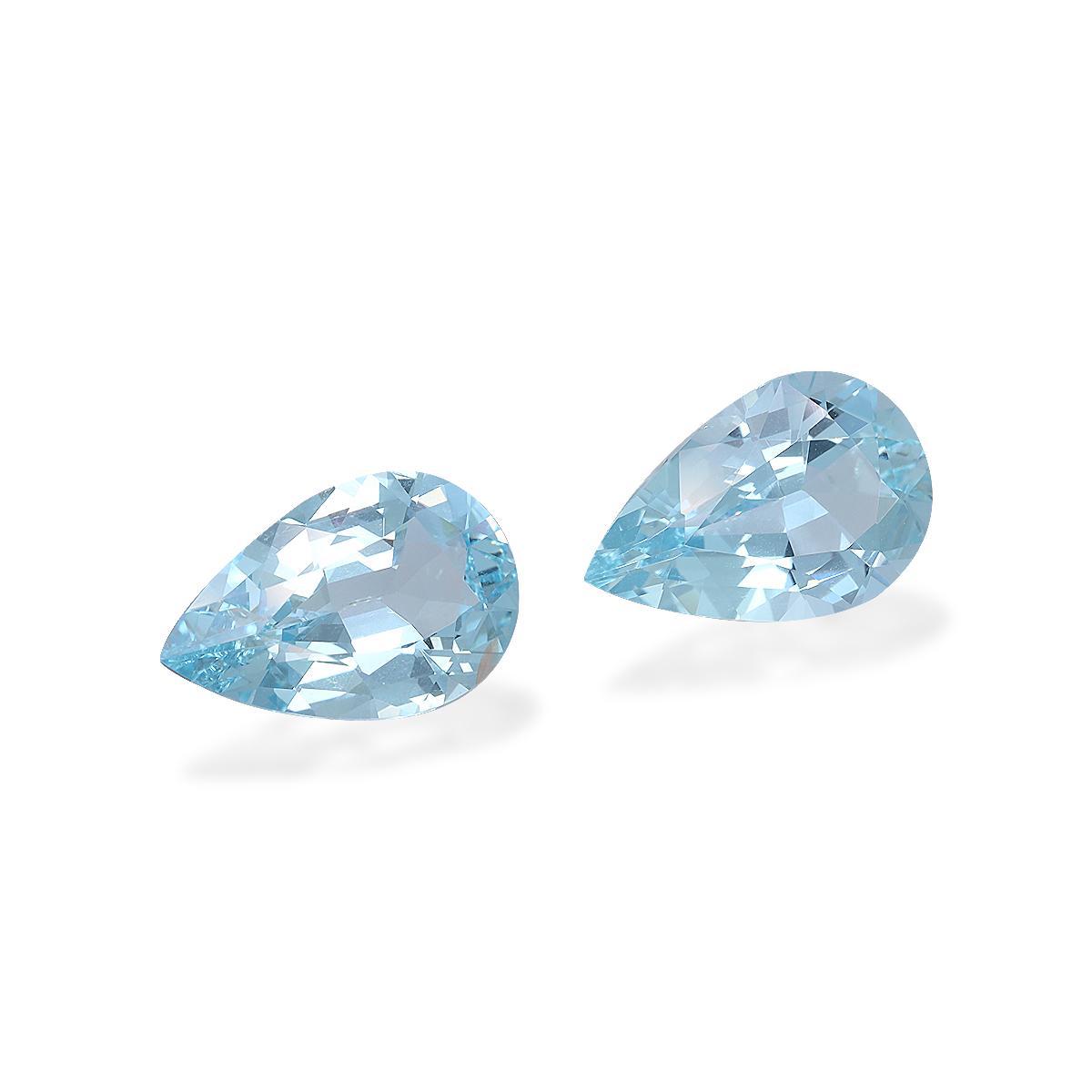 Santa Maria blue aquamarine, 6.05ct pear cut — view 3