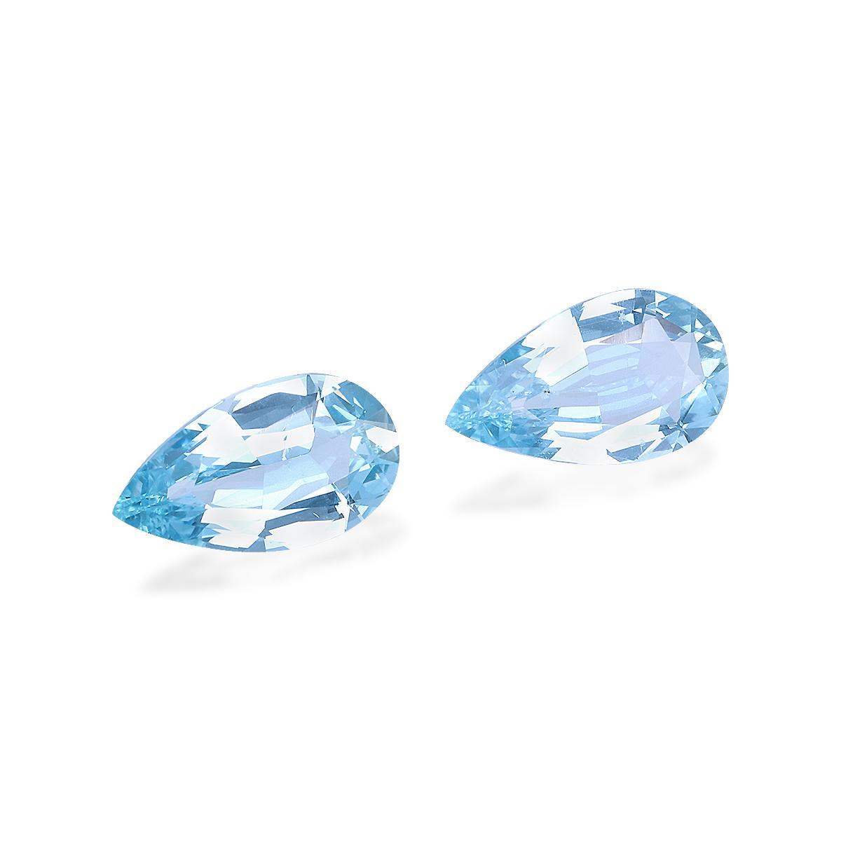 Santa Maria blue aquamarine, 5.8ct pear cut — view 3