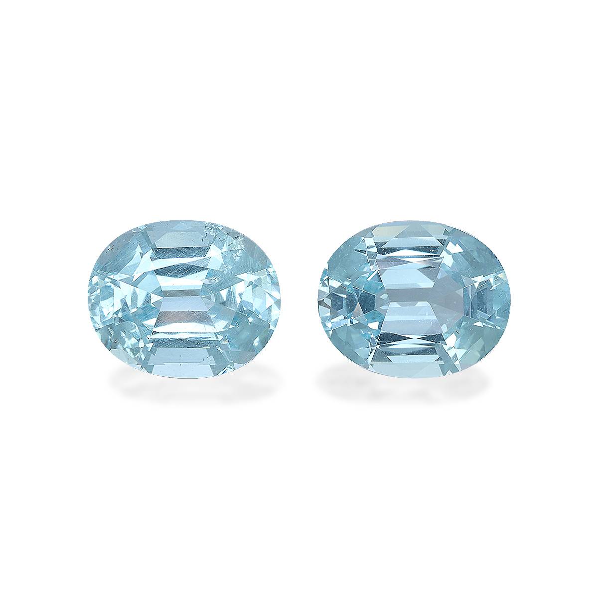 baby blue aquamarine, 24.05ct oval cut — main view