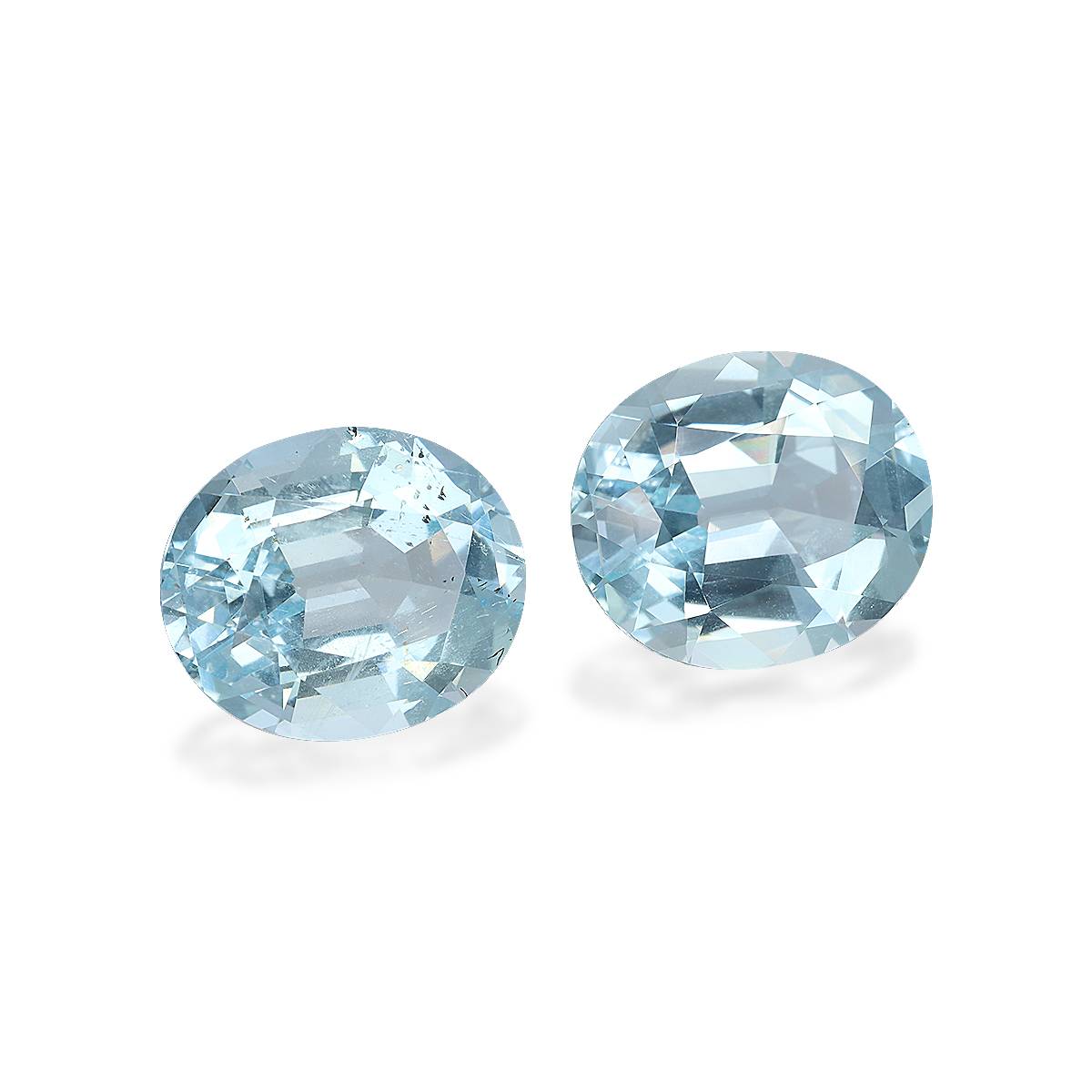 baby blue aquamarine, 14.33ct oval cut — view 3
