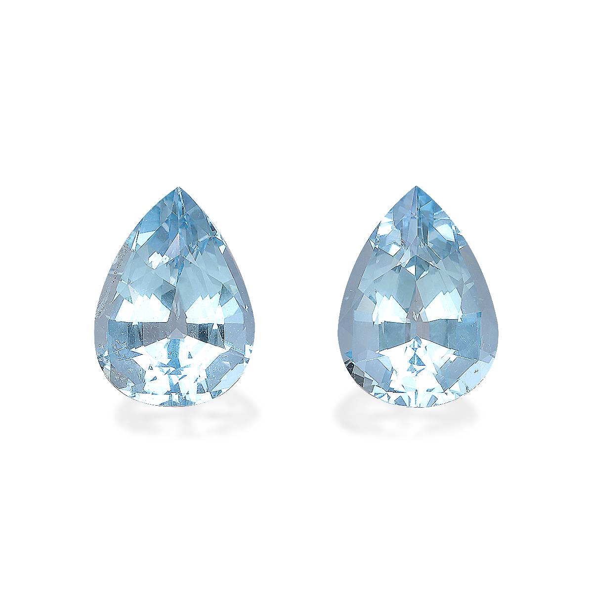 baby blue aquamarine, 11.8ct pear cut — main view