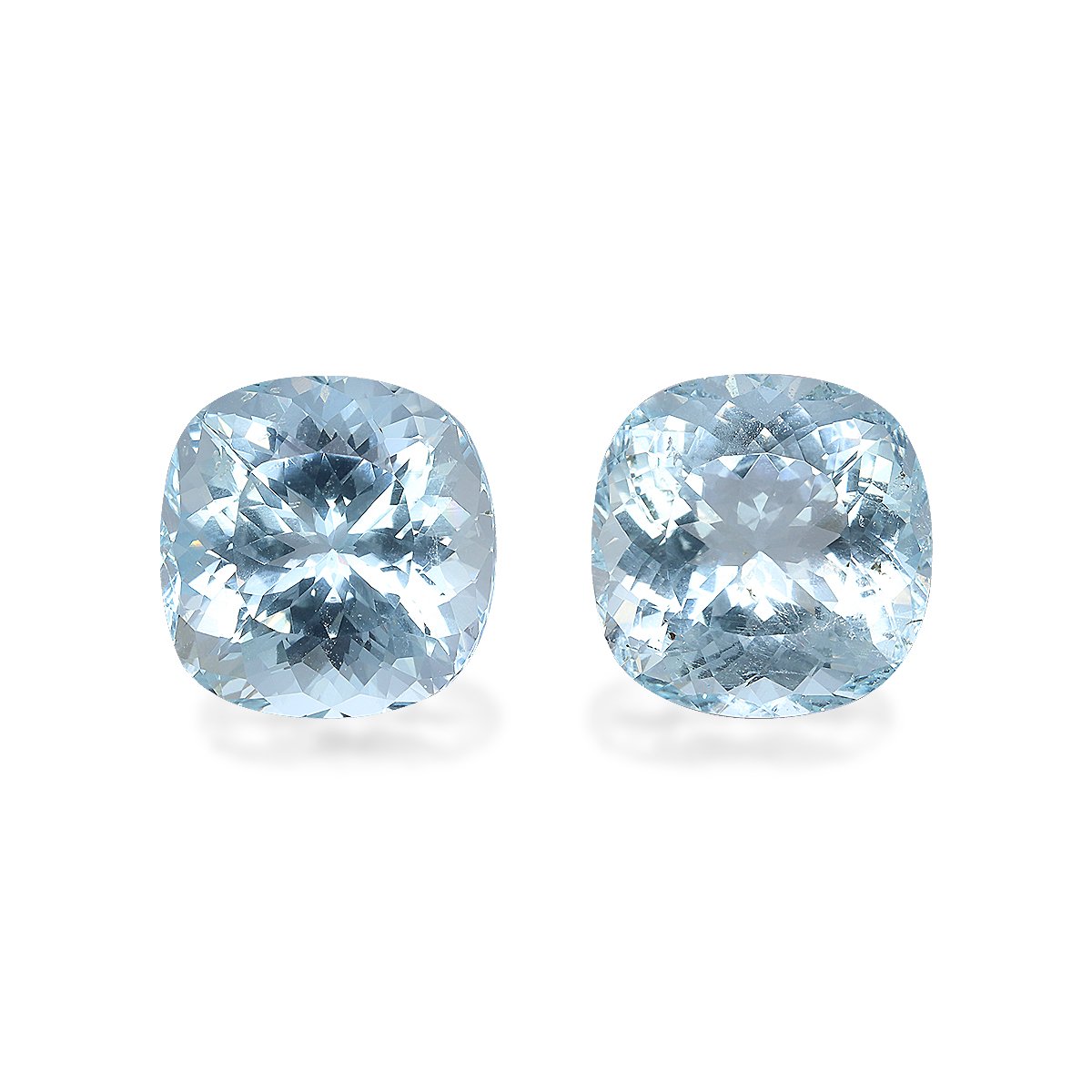 baby blue aquamarine, 10.46ct cushion cut — main view