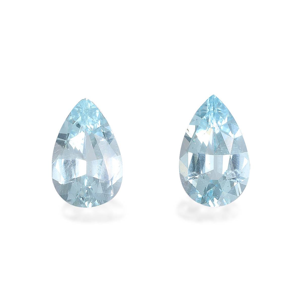 baby blue aquamarine, 7.5ct pear cut — main view