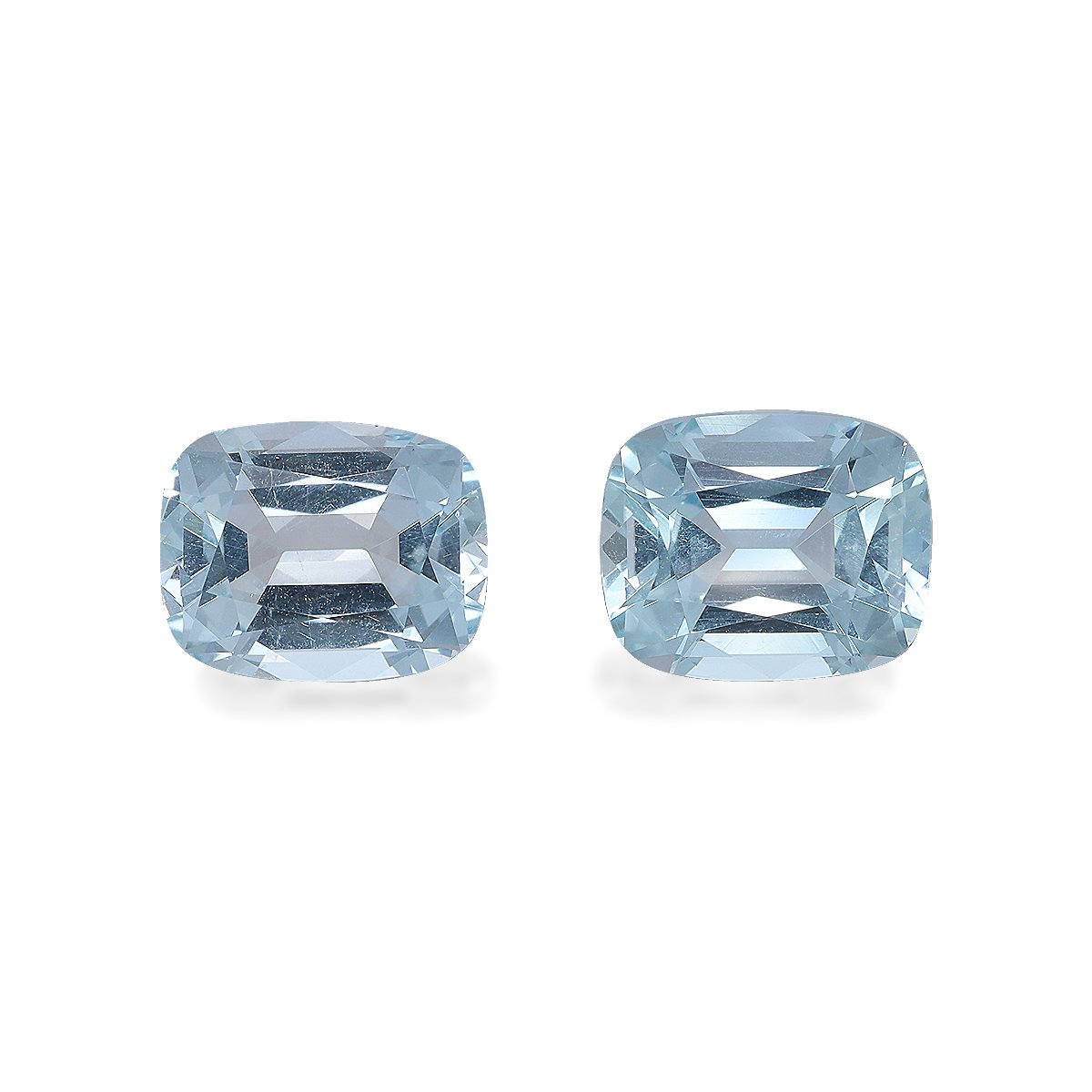 baby blue aquamarine, 7.97ct cushion cut — main view