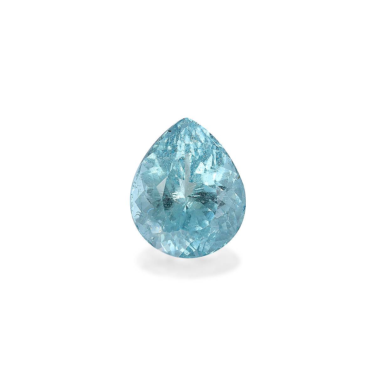 Santa Maria blue aquamarine, 5.04ct pear cut — main view
