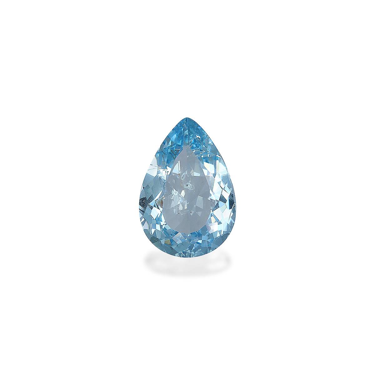 Santa Maria blue aquamarine, 3.76ct pear cut — main view
