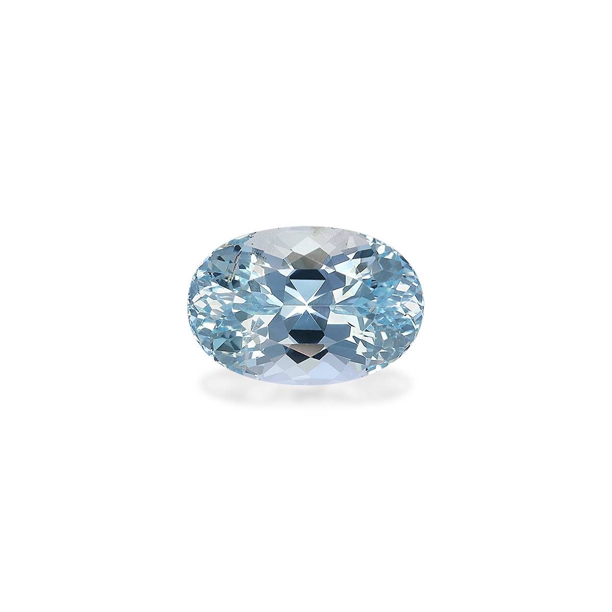 Santa Maria blue aquamarine, 4.1ct oval cut — main view