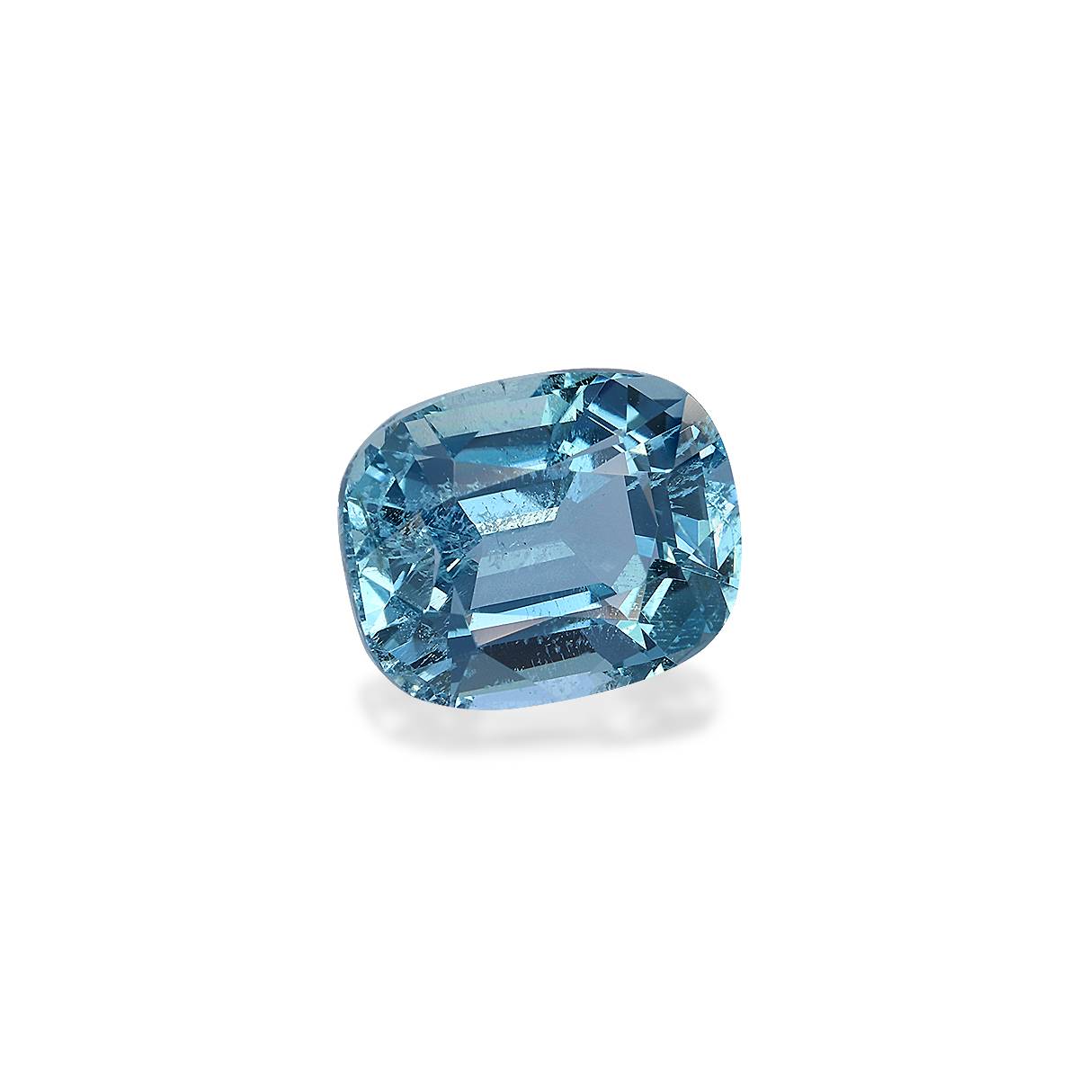 Santa Maria blue aquamarine, 4.31ct cushion cut — view 3