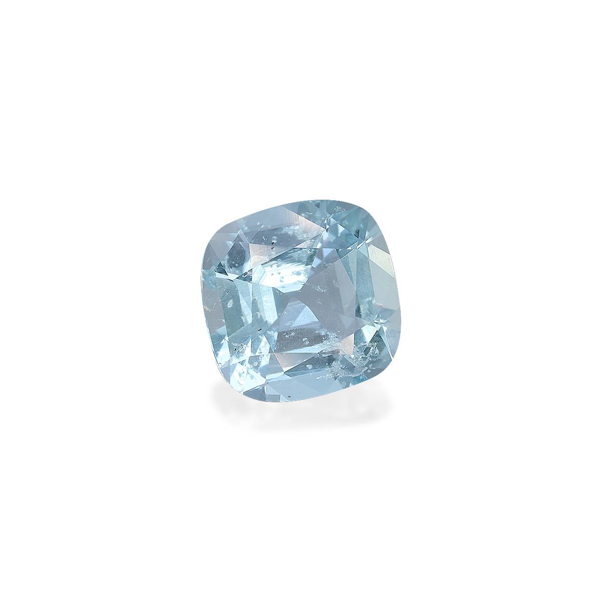 baby blue aquamarine, 4.77ct cushion cut — view 3