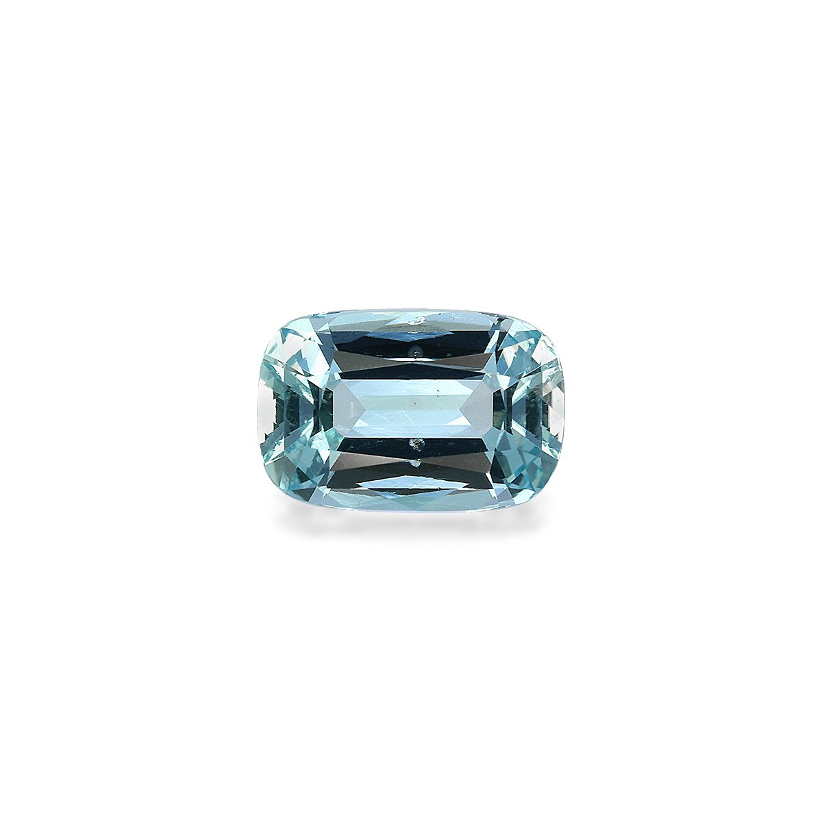 Santa Maria blue aquamarine, 3.24ct cushion cut — main view