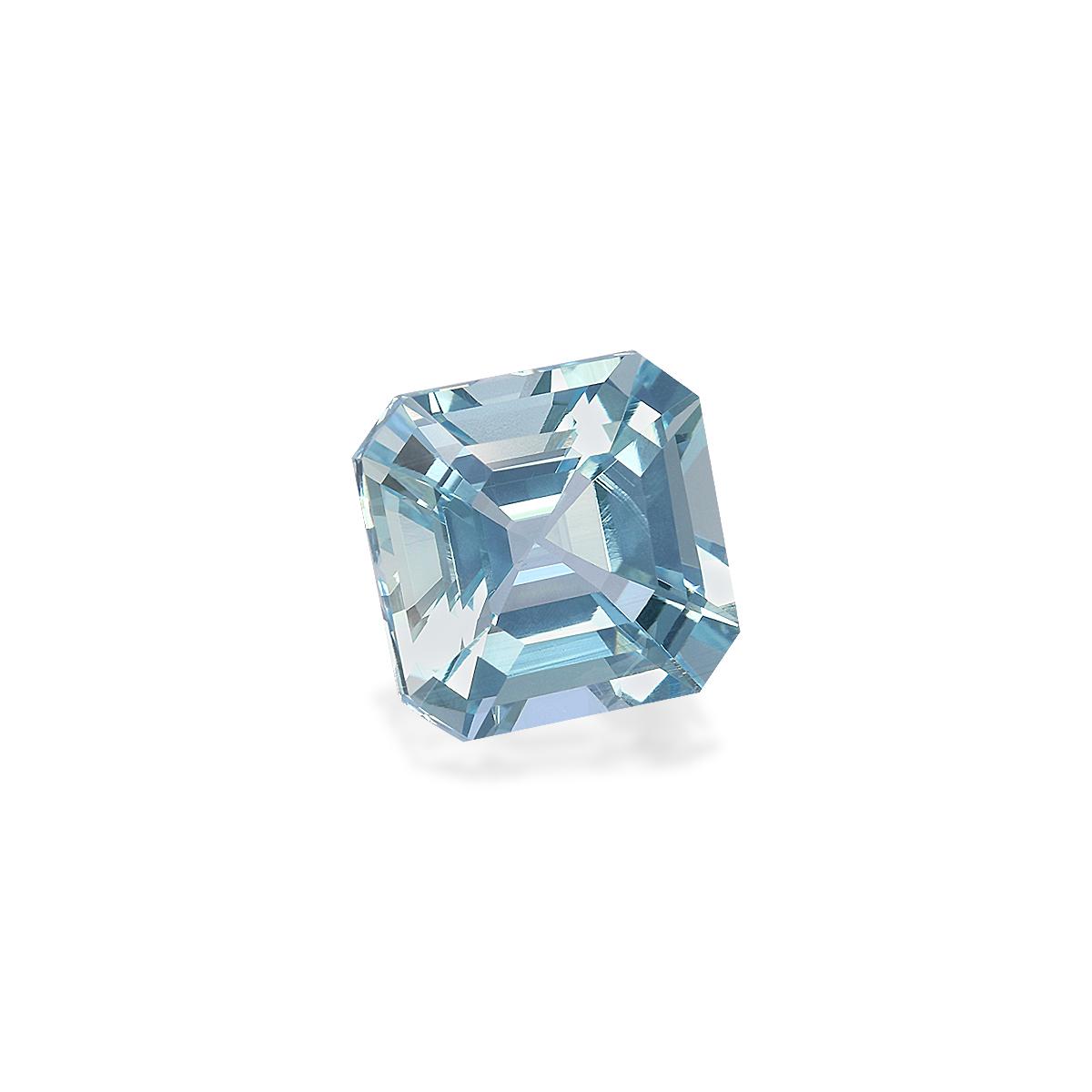 Santa Maria blue aquamarine, 3.66ct square cut — view 3