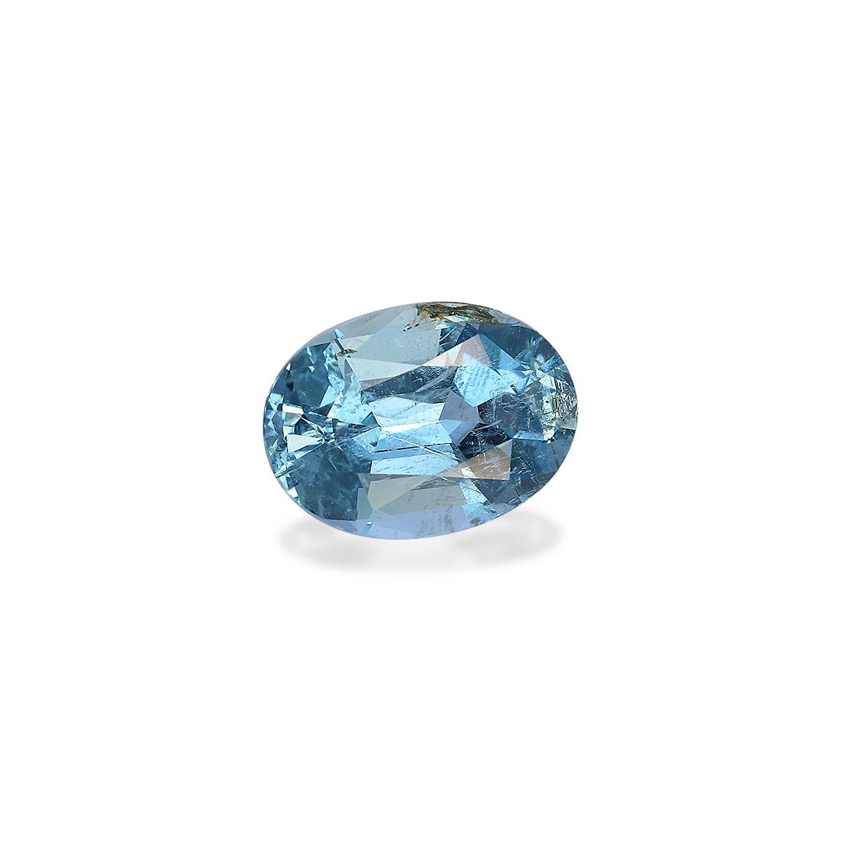 Santa Maria blue aquamarine, 3.18ct oval cut — view 3