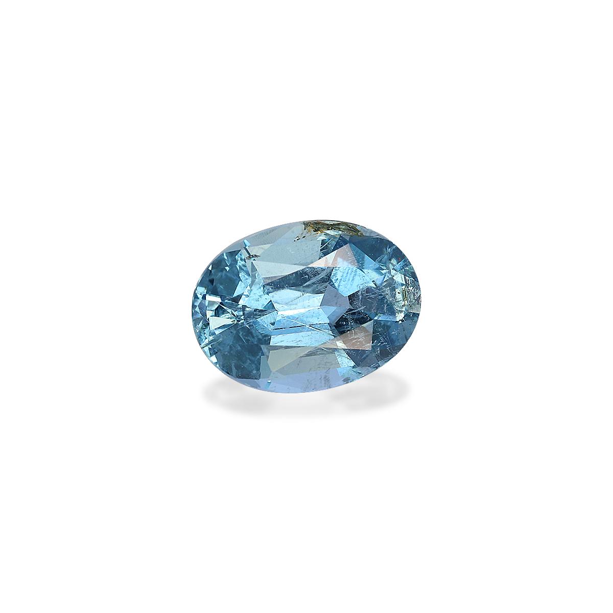 Santa Maria blue aquamarine, 3.18ct oval cut — view 3