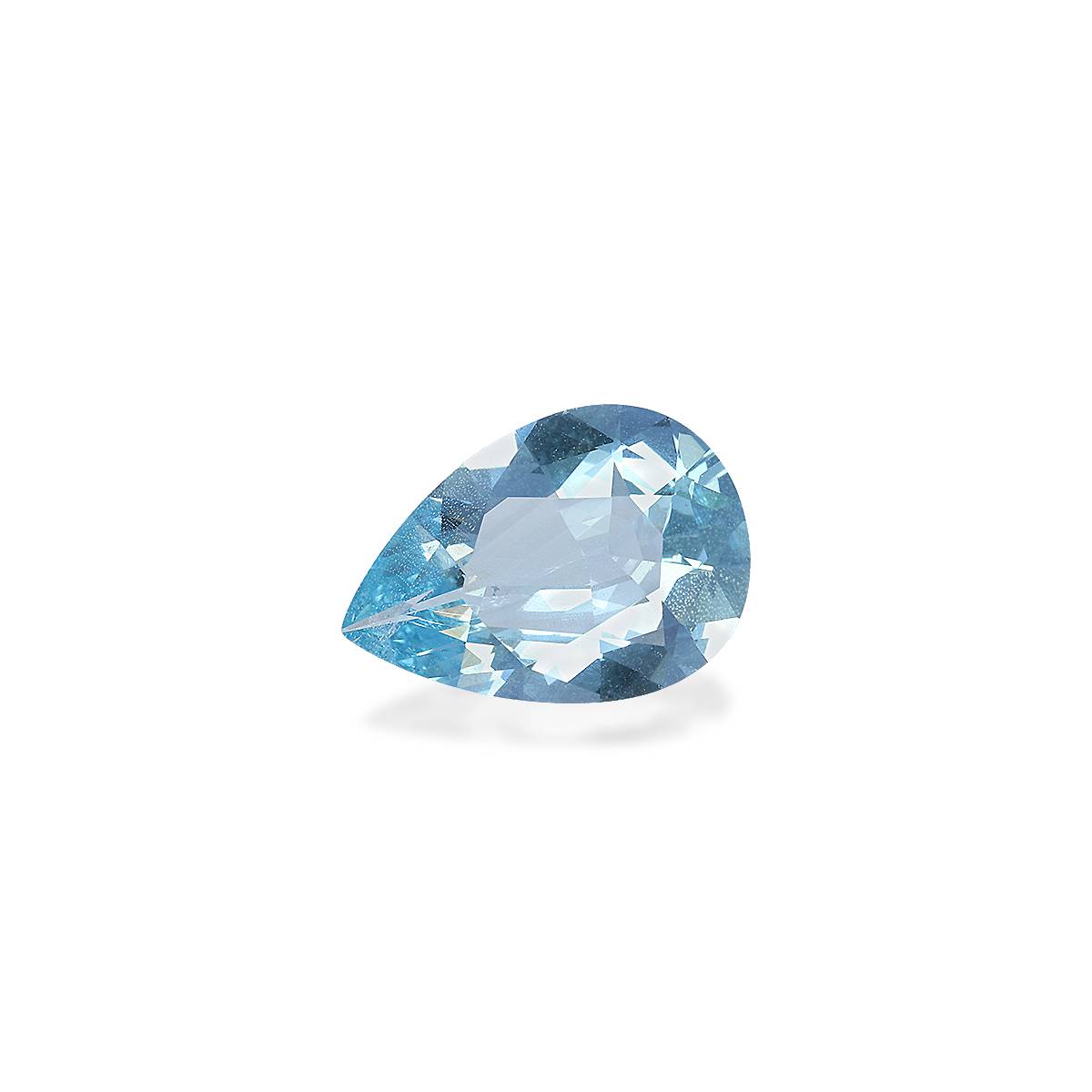 Santa Maria blue aquamarine, 2.44ct pear cut — view 3