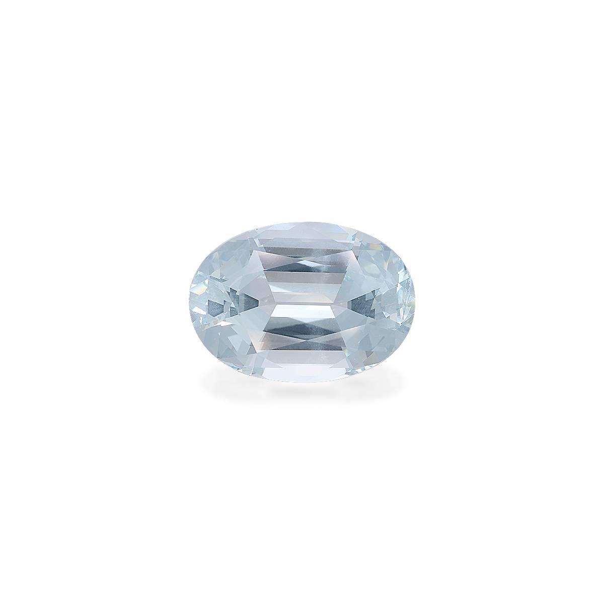 sky blue aquamarine, 19.74ct oval cut — main view