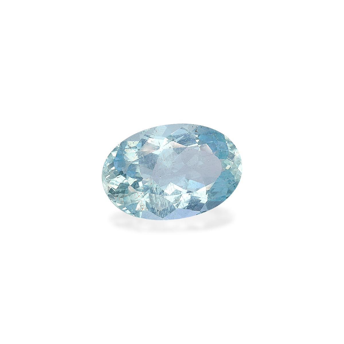 baby blue aquamarine, 20.82ct oval cut — view 3