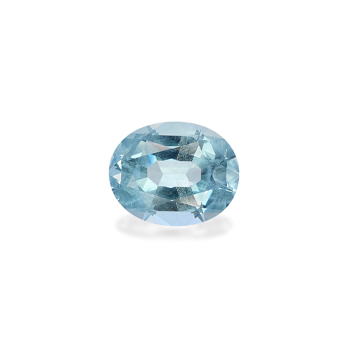 baby blue aquamarine, 15.14ct oval cut — main view