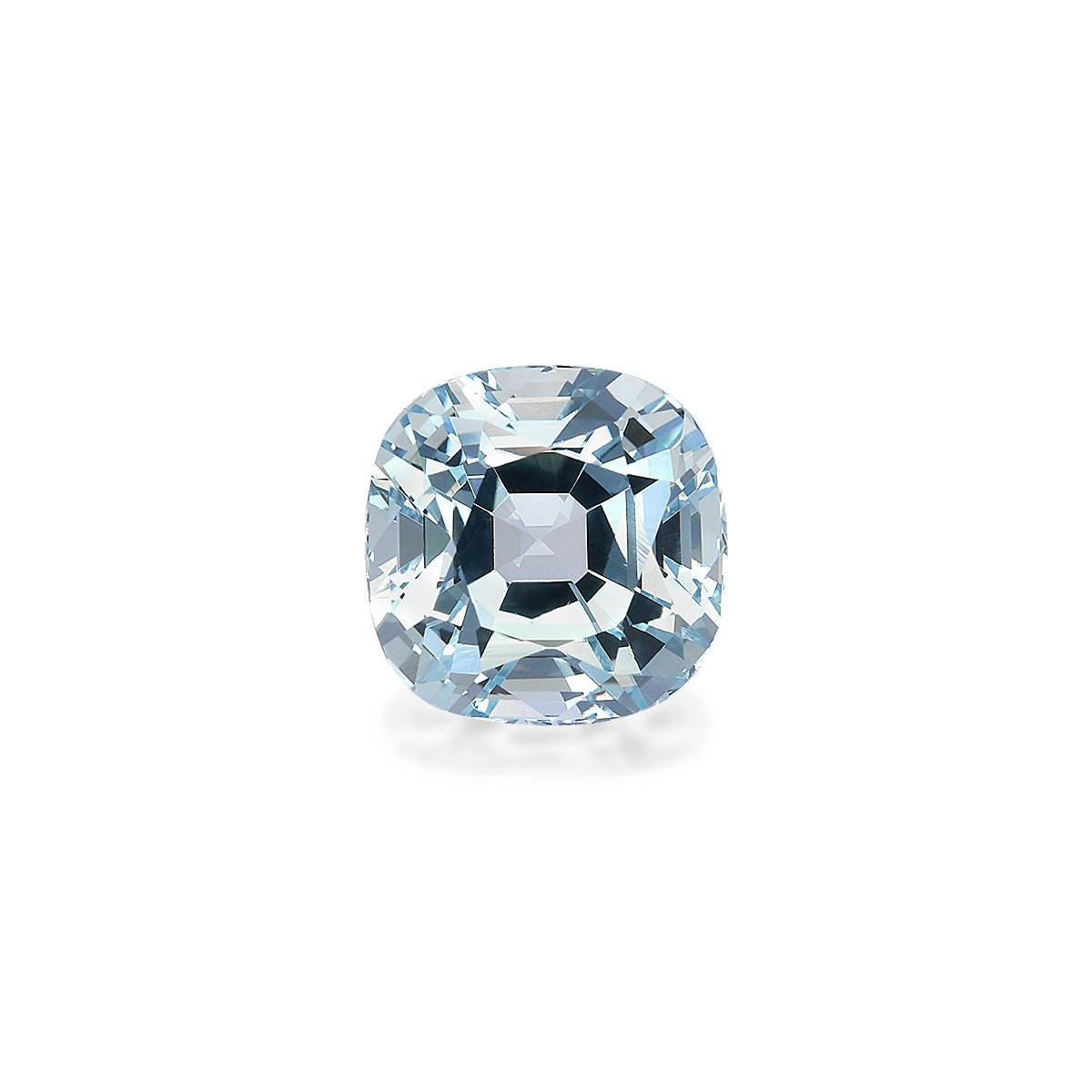 baby blue aquamarine, 11.63ct cushion cut — main view