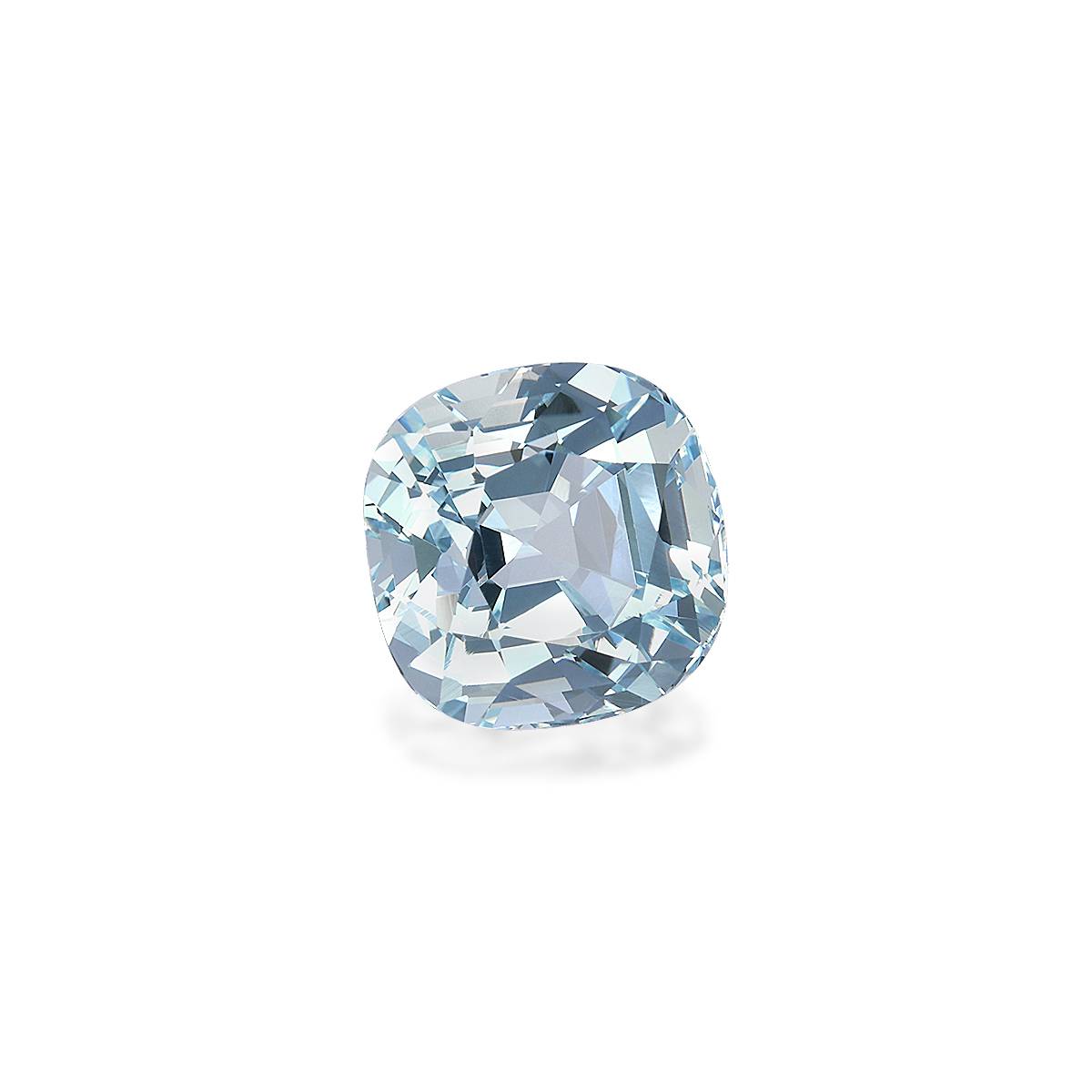 baby blue aquamarine, 11.63ct cushion cut — view 3
