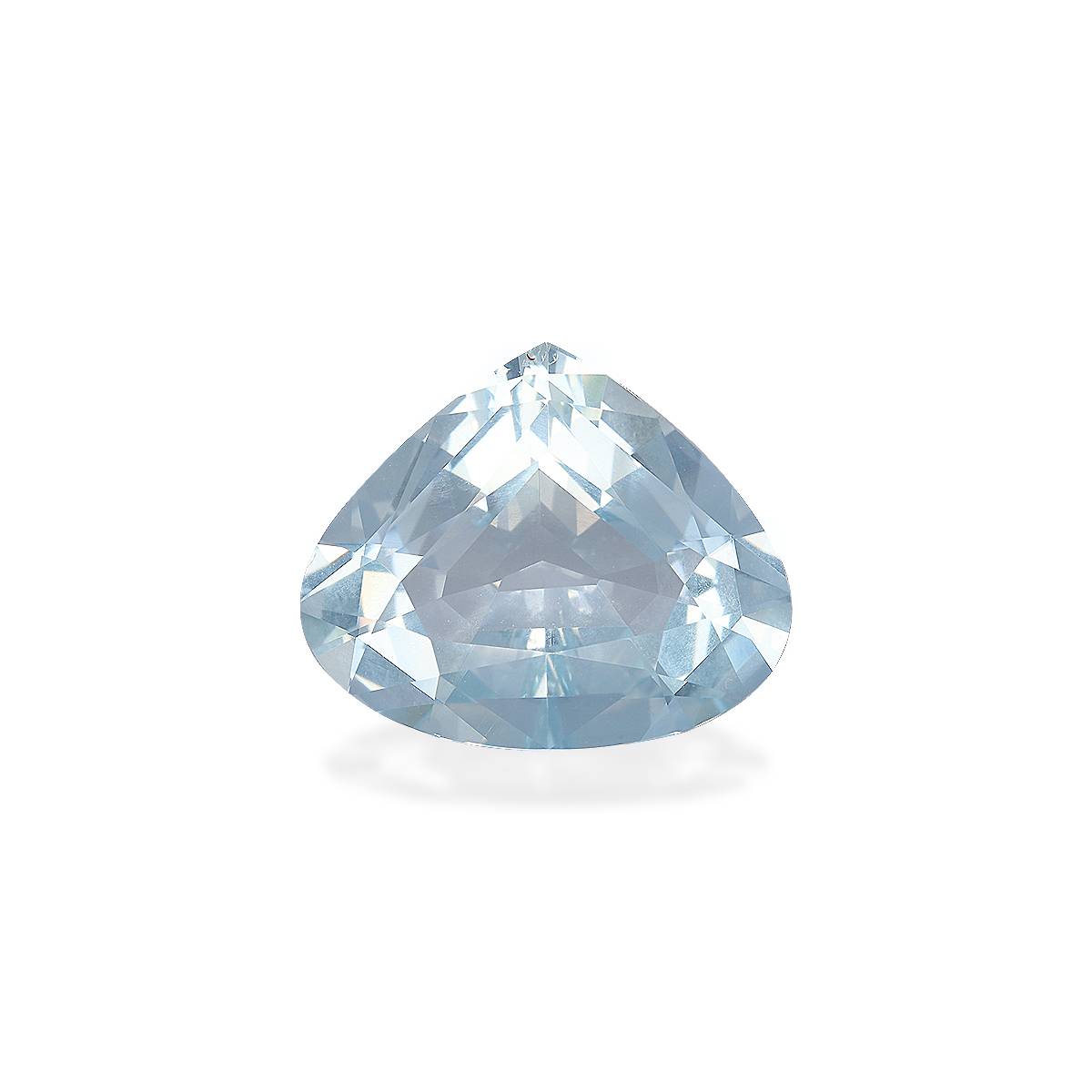 sky blue aquamarine, 12.01ct pear cut — main view