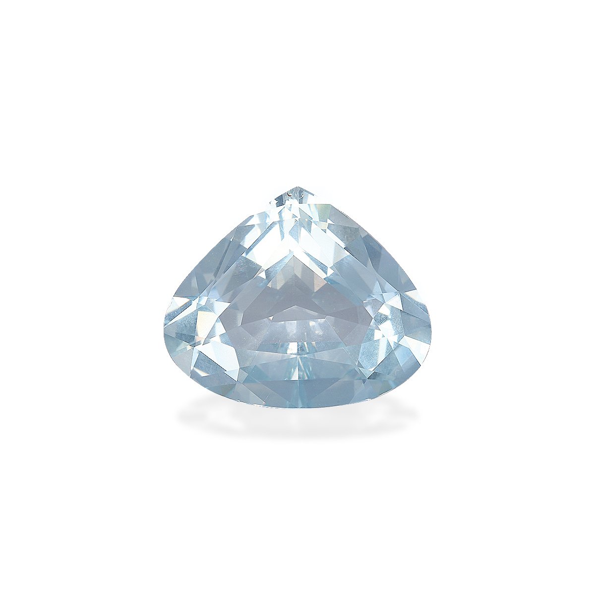 sky blue aquamarine, 12.01ct pear cut — main view