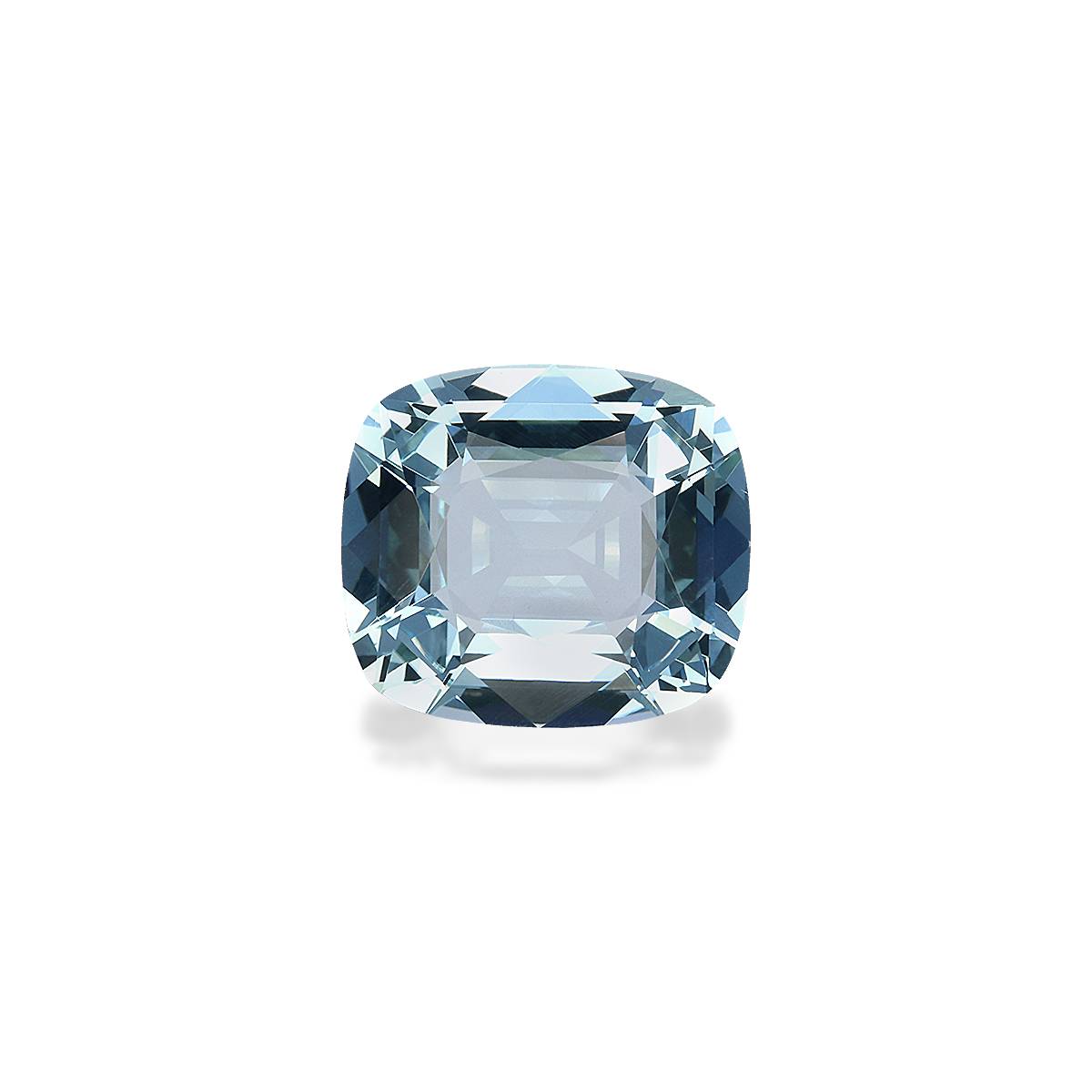 baby blue aquamarine, 9.39ct cushion cut — main view