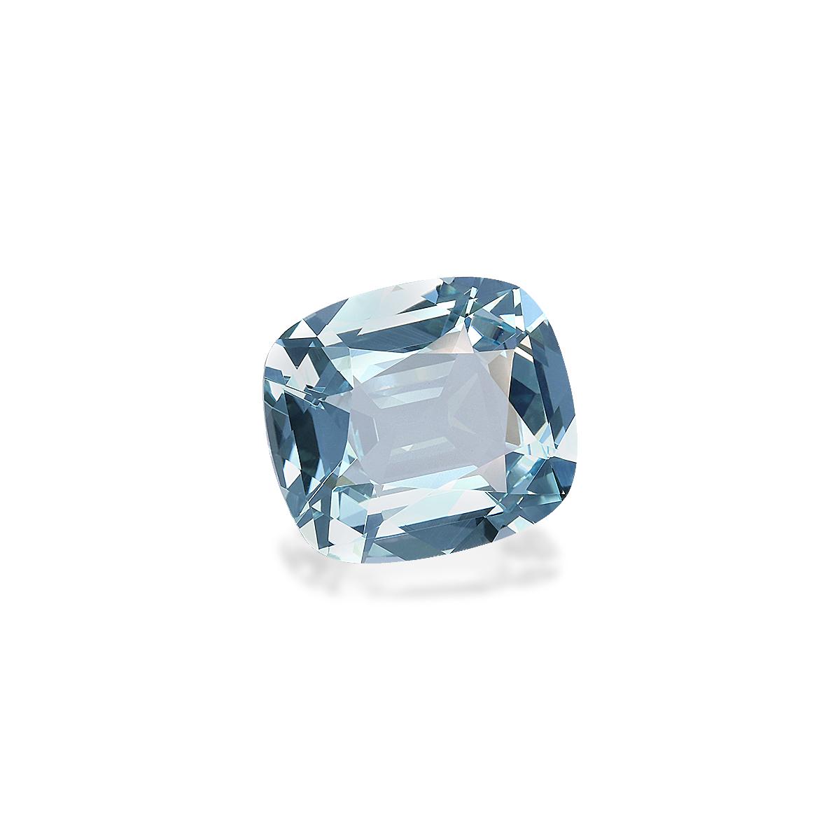 baby blue aquamarine, 9.39ct cushion cut — view 3