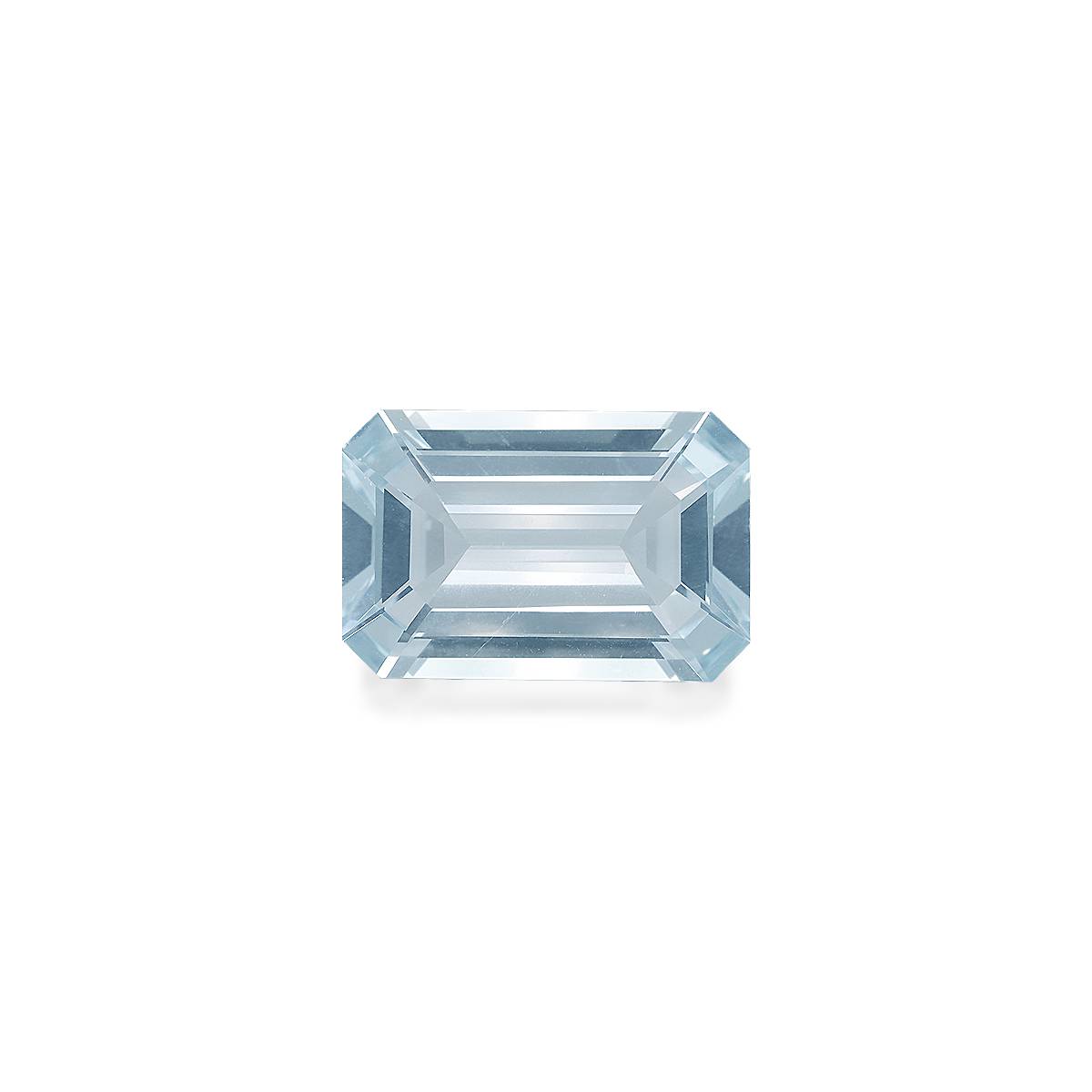 baby blue aquamarine, 11.71ct rectangular cut — main view
