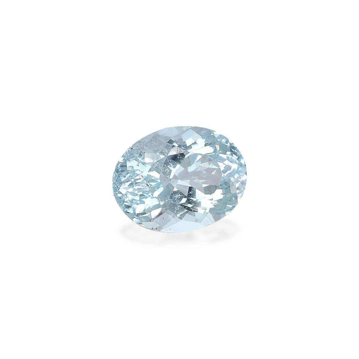 sky blue aquamarine, 5.23ct oval cut — view 3