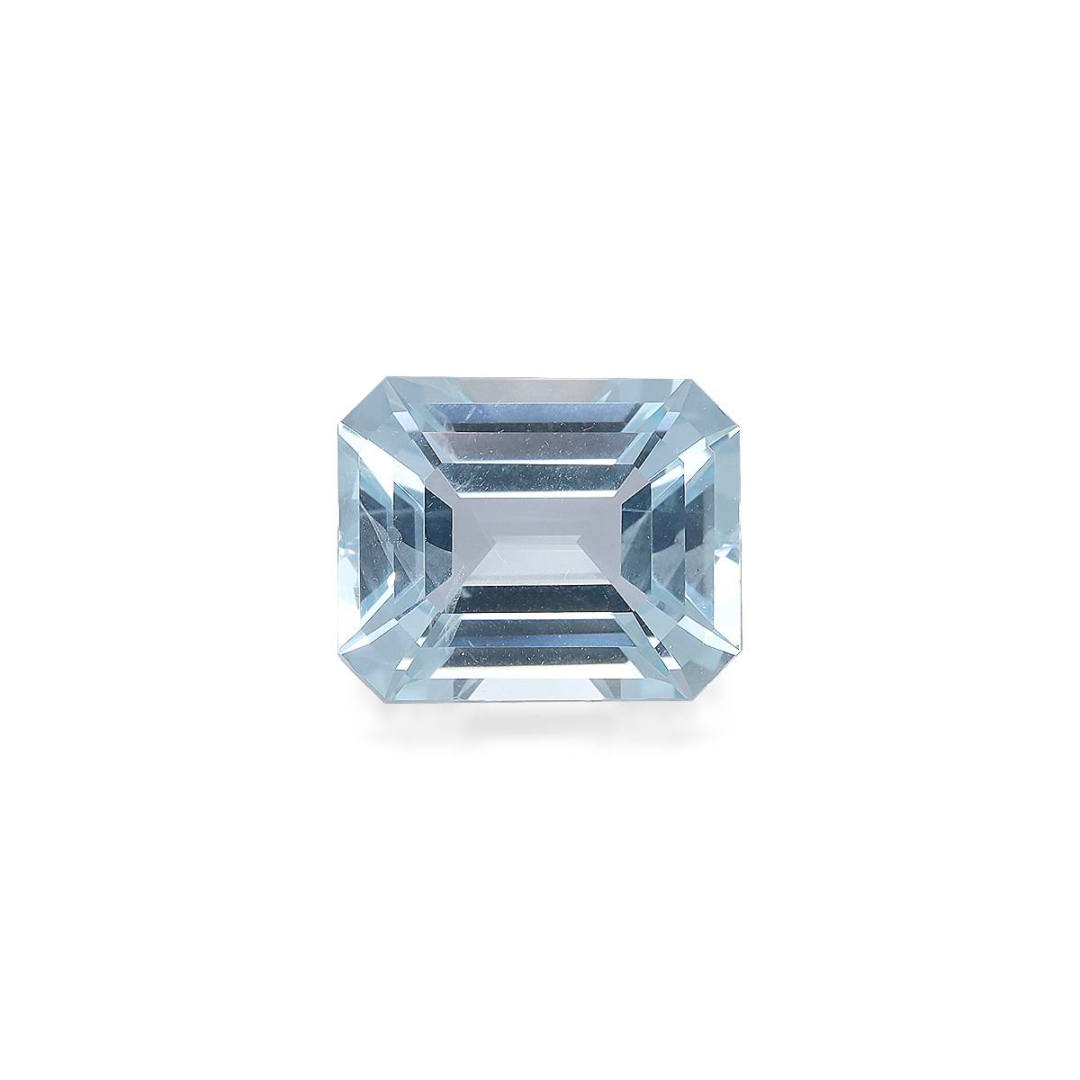 sky blue aquamarine, 3.48ct rectangular cut — main view