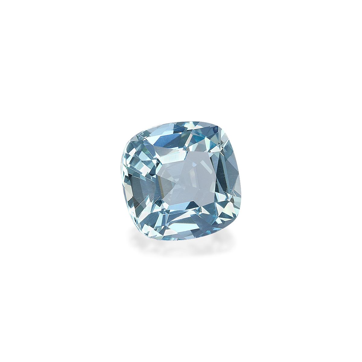 baby blue aquamarine, 2.89ct cushion cut — view 3