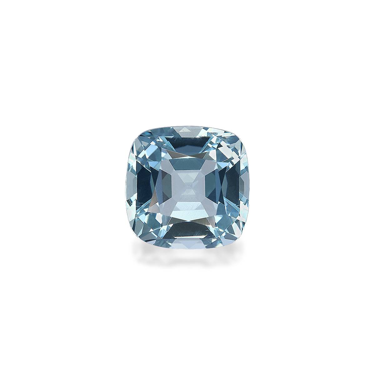 baby blue aquamarine, 3.13ct cushion cut — main view