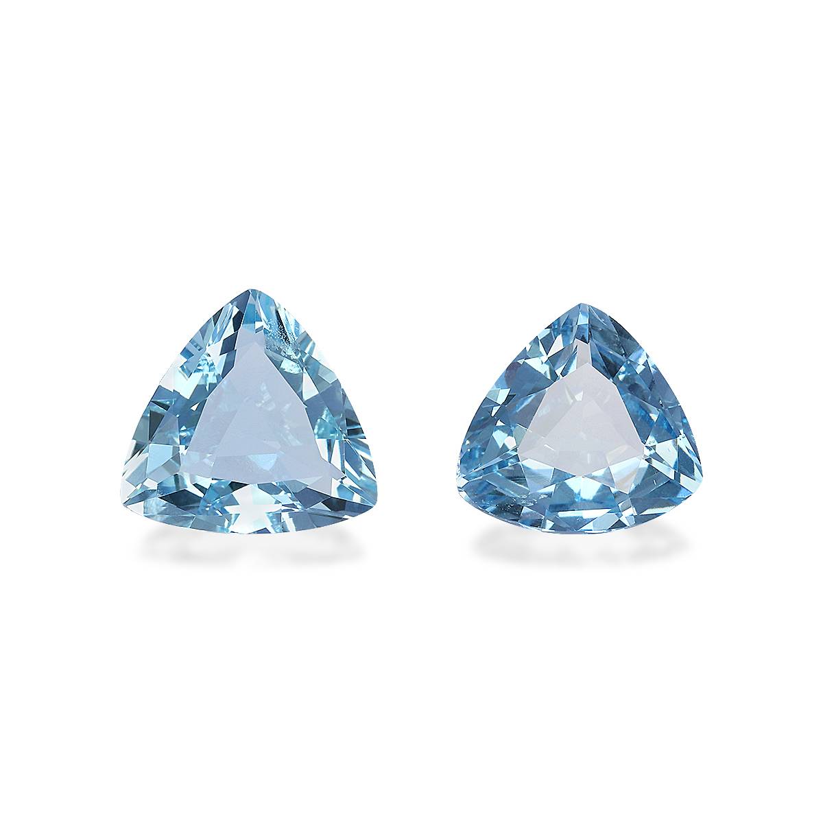 Santa Maria blue aquamarine, 2.87ct trilliant cut — main view