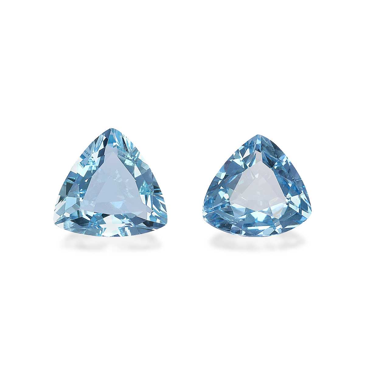 Santa Maria Blue Aquamarine 2.87ct - 8mm Pair