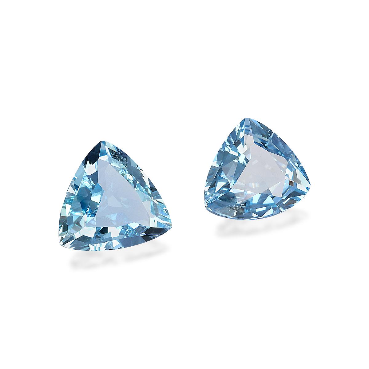 Santa Maria blue aquamarine, 2.87ct trilliant cut — view 3