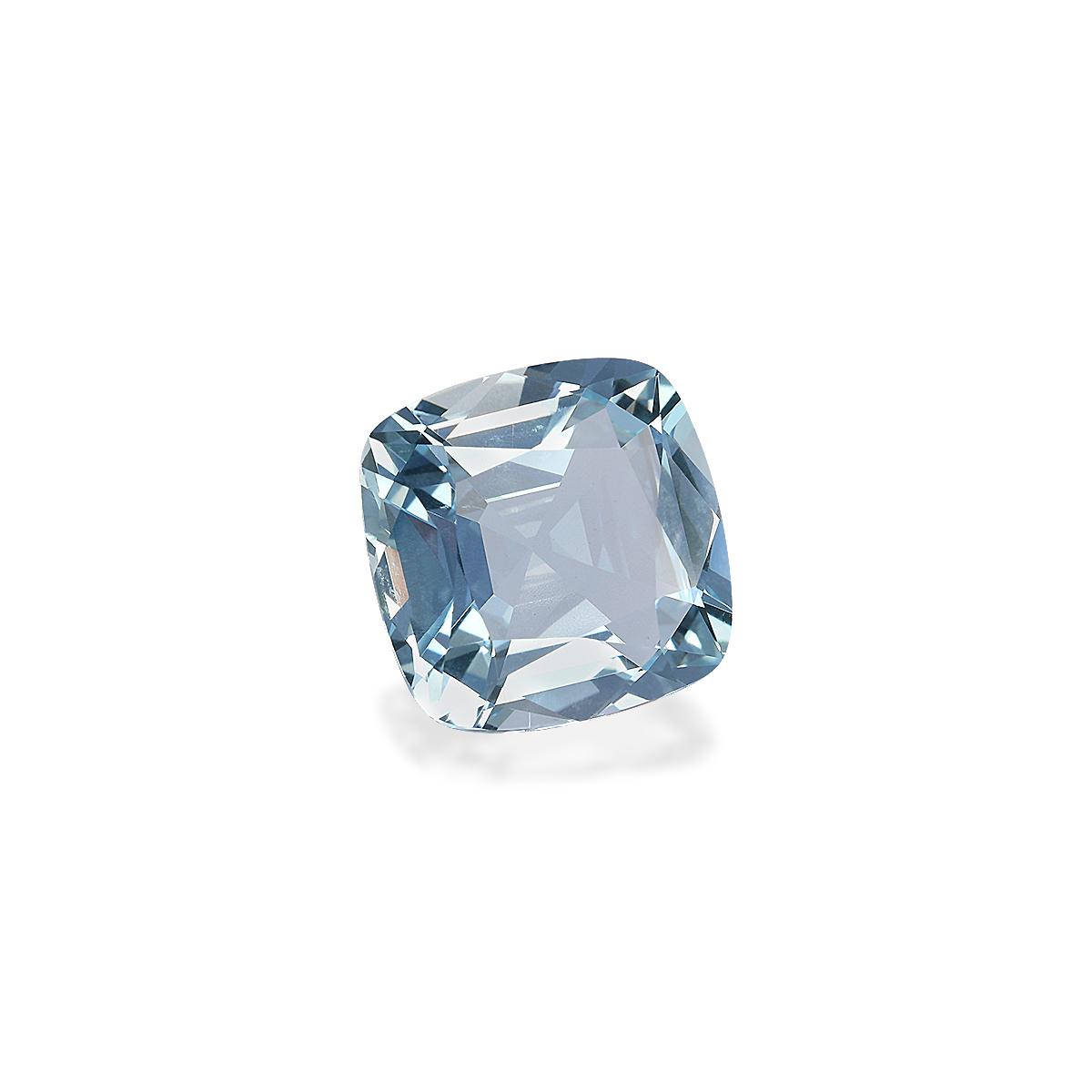 baby blue aquamarine, 3.1ct cushion cut — view 3