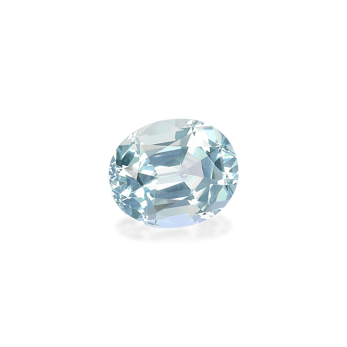 sky blue aquamarine, 4.73ct oval cut — view 3