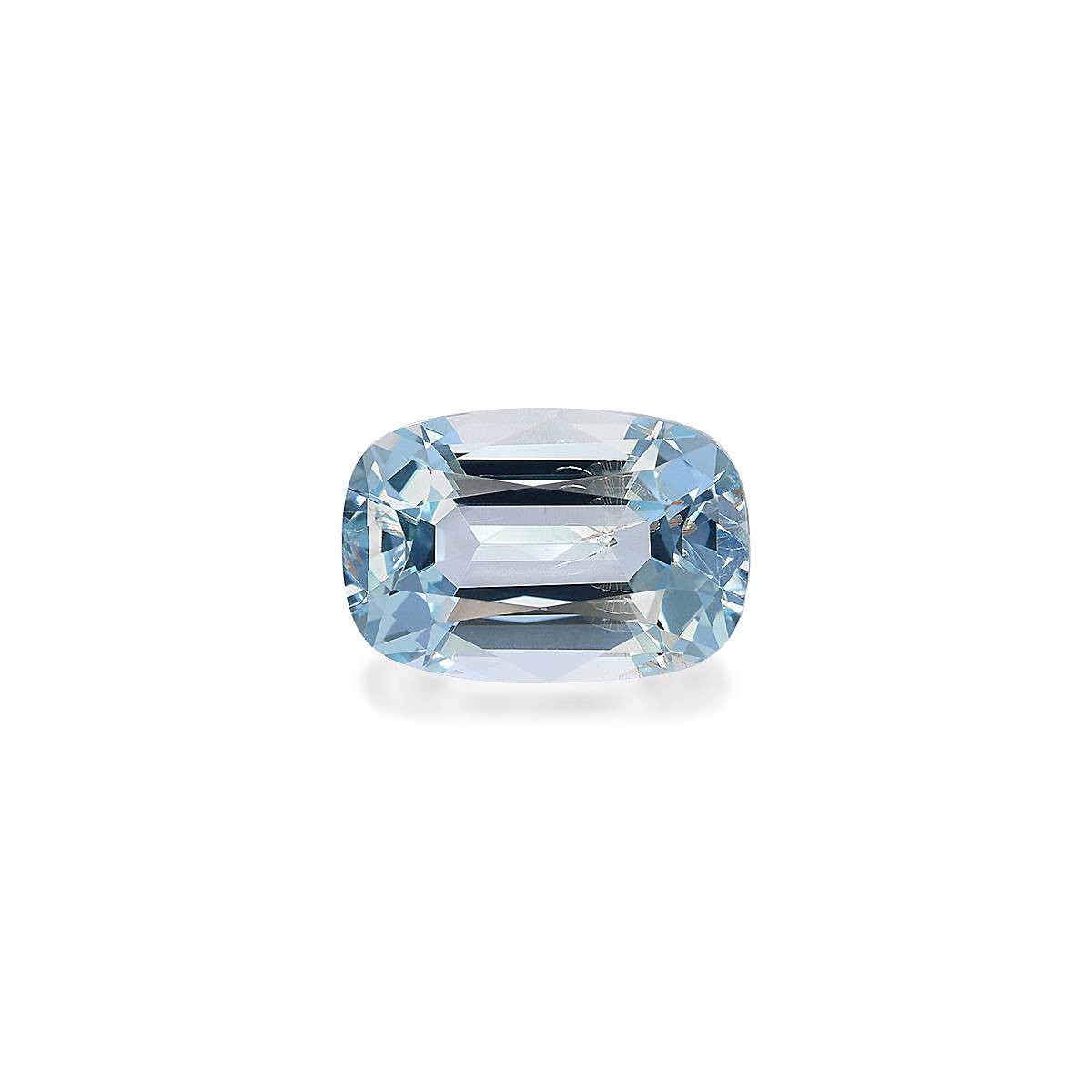 baby blue aquamarine, 4.49ct cushion cut — main view