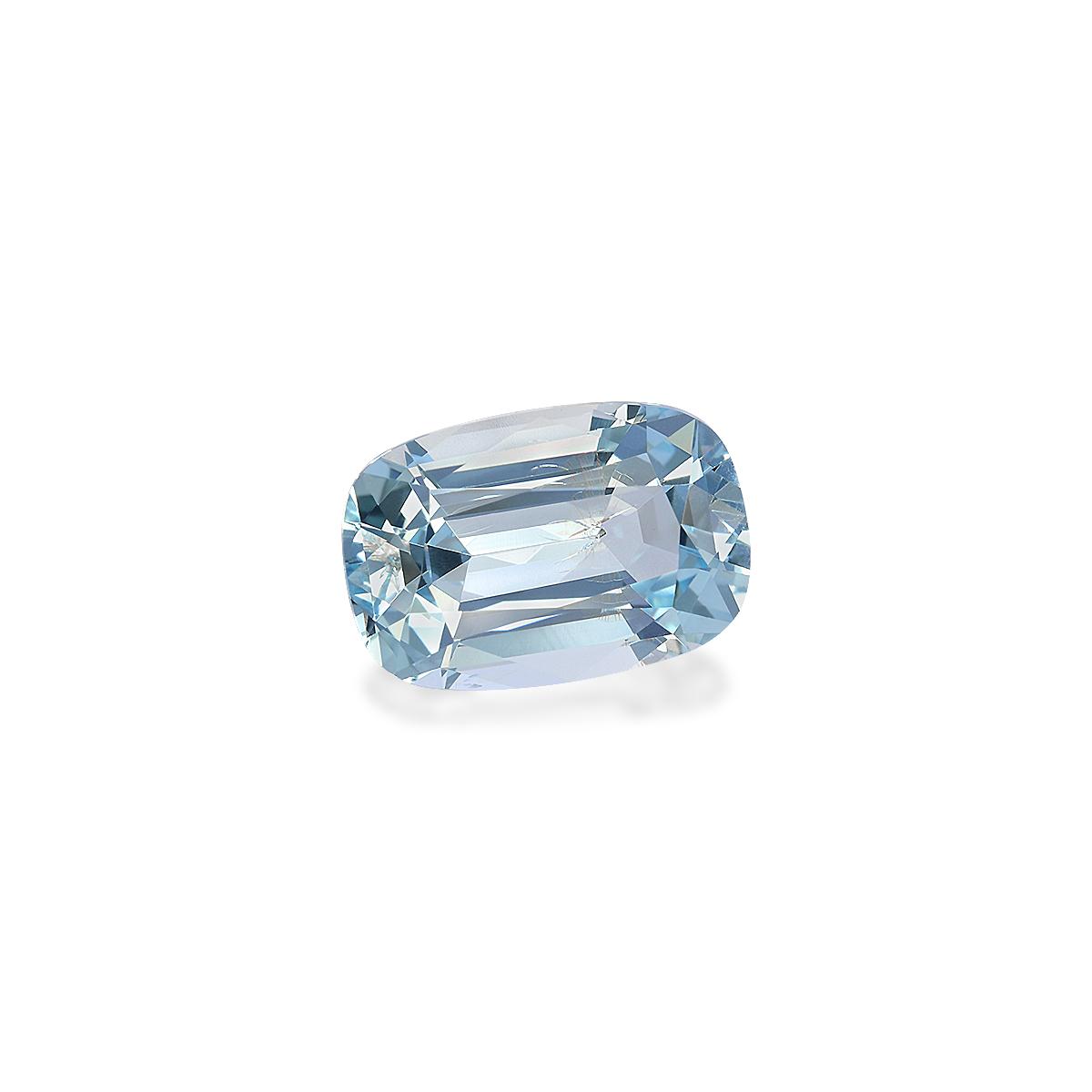 baby blue aquamarine, 4.49ct cushion cut — view 3