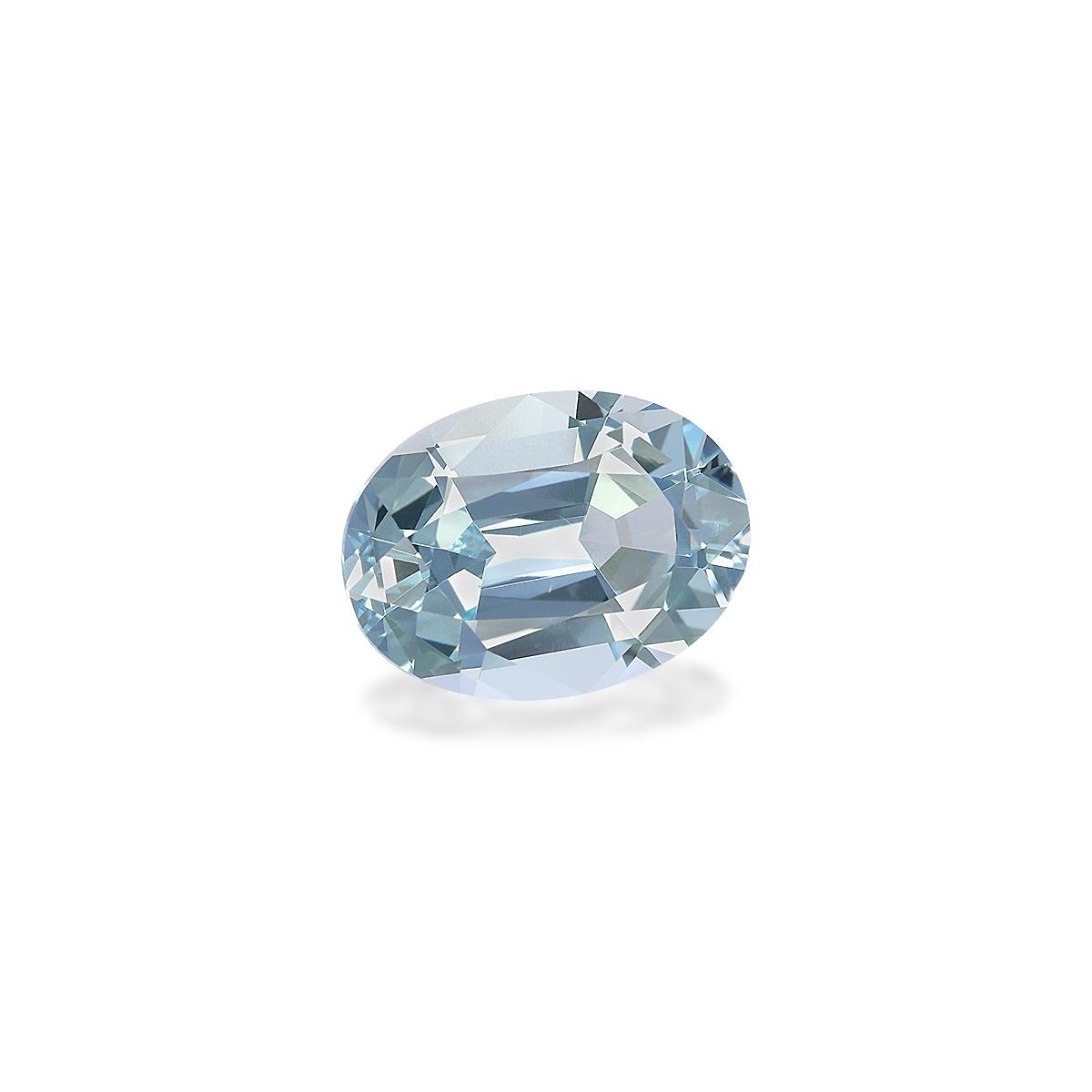 sky blue aquamarine, 4.5ct oval cut — view 3