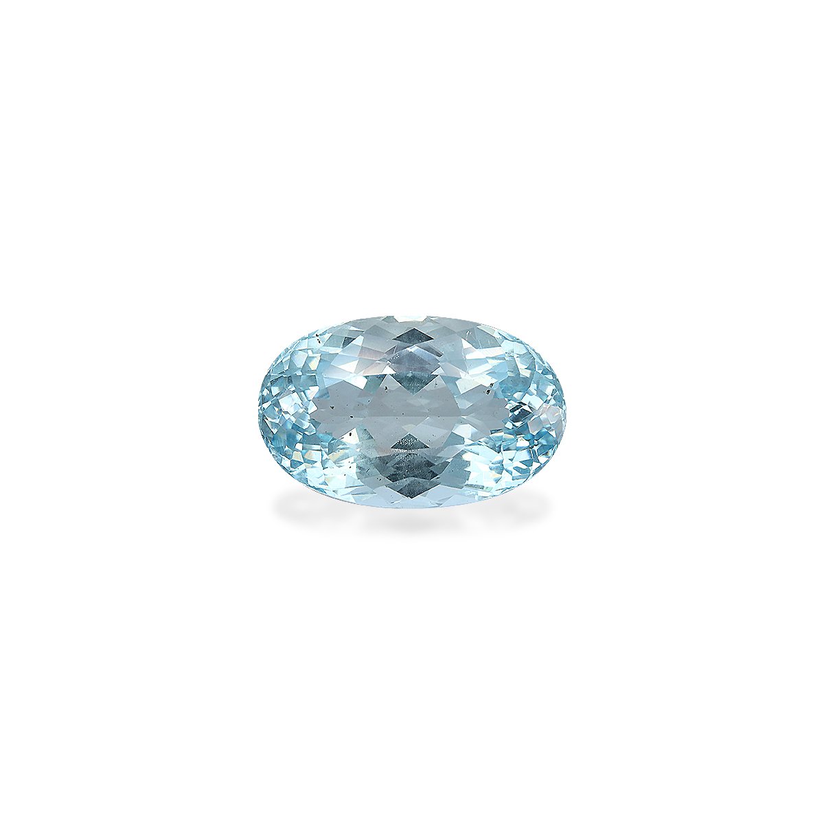 sky blue aquamarine, 18.93ct oval cut — main view