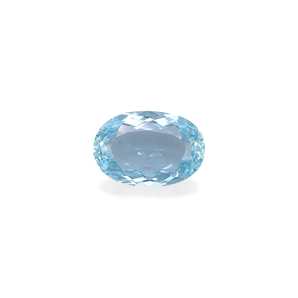 baby blue aquamarine, 28.1ct oval cut — main view
