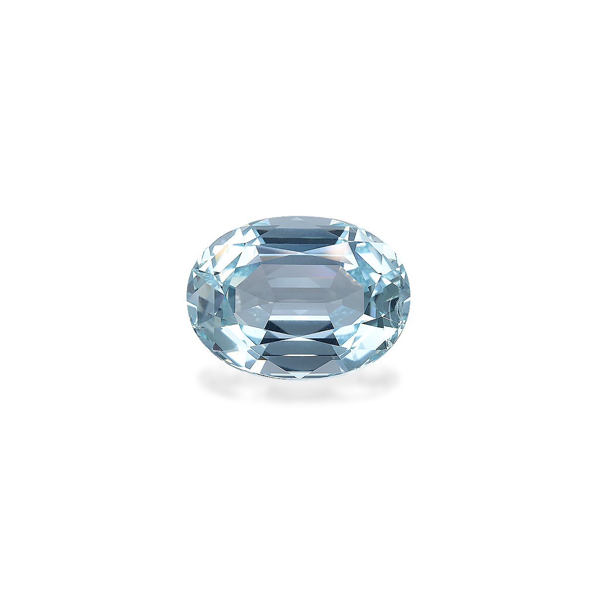 sky blue aquamarine, 27.52ct oval cut — main view