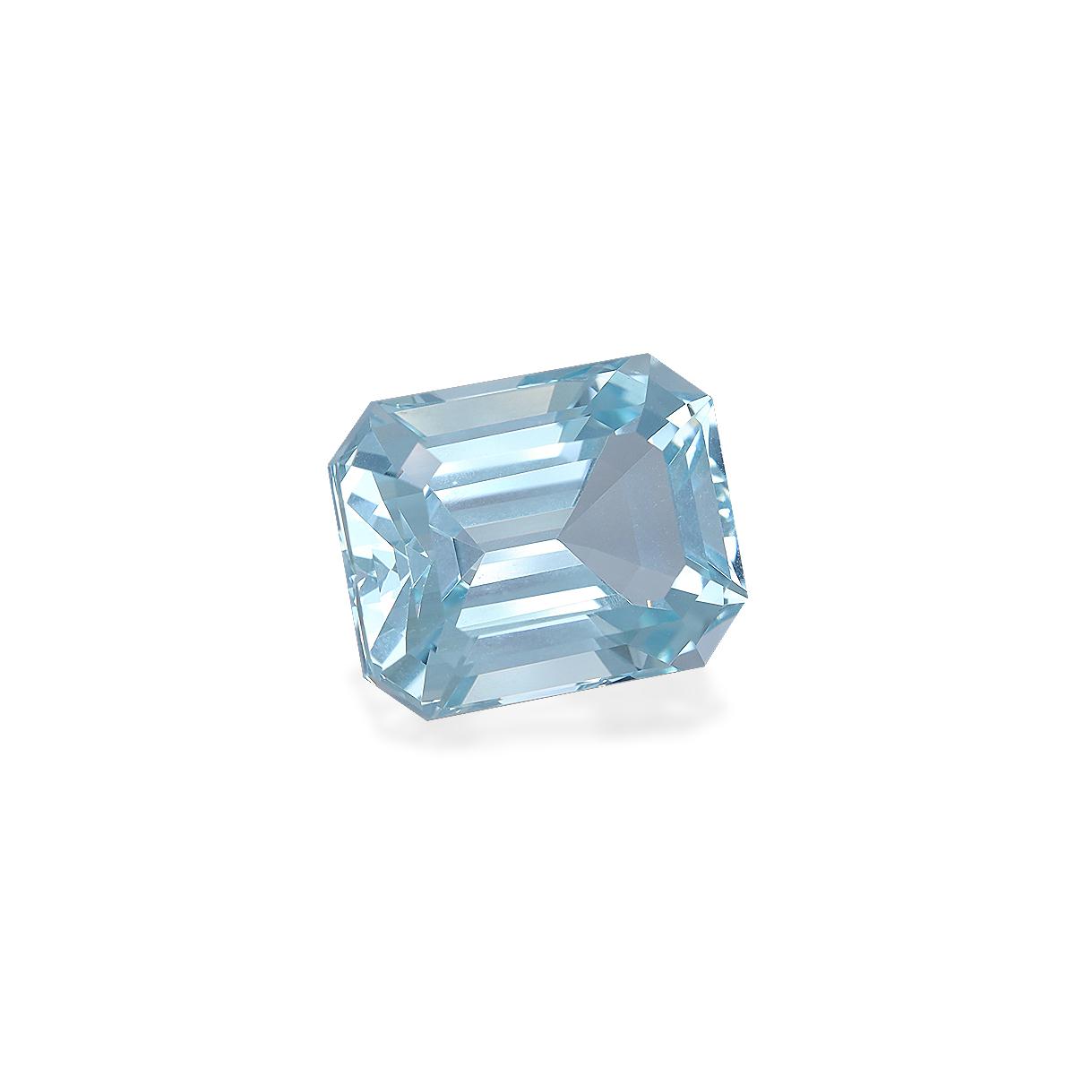 baby blue aquamarine, 15.08ct rectangular cut — view 3