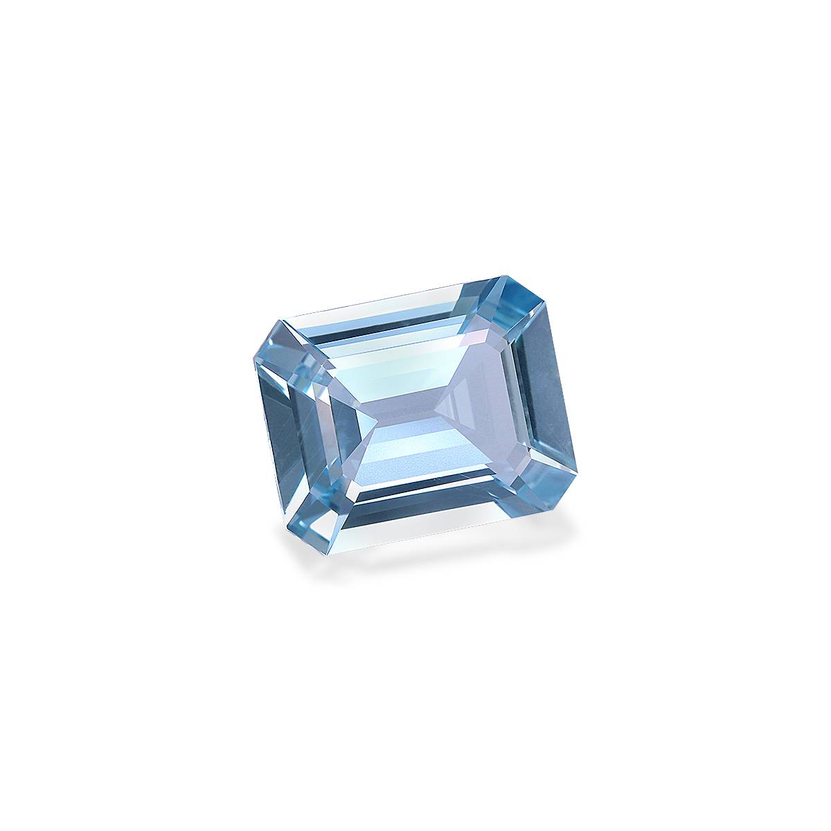 Santa Maria blue aquamarine, 5.52ct rectangular cut — view 3
