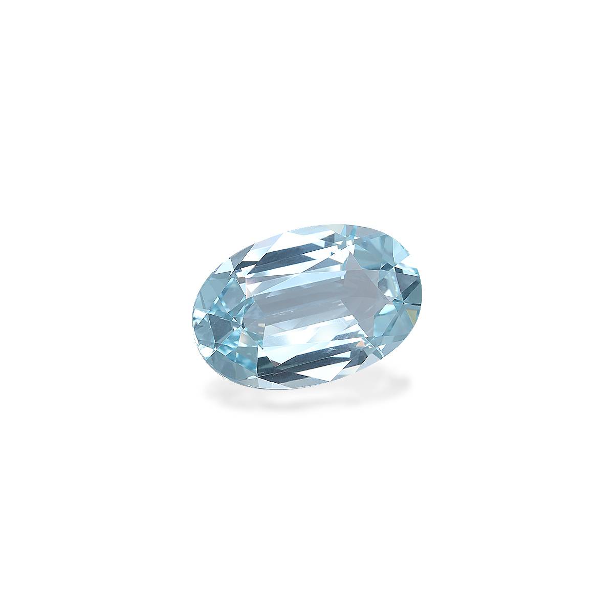 baby blue aquamarine, 21.57ct oval cut — view 3