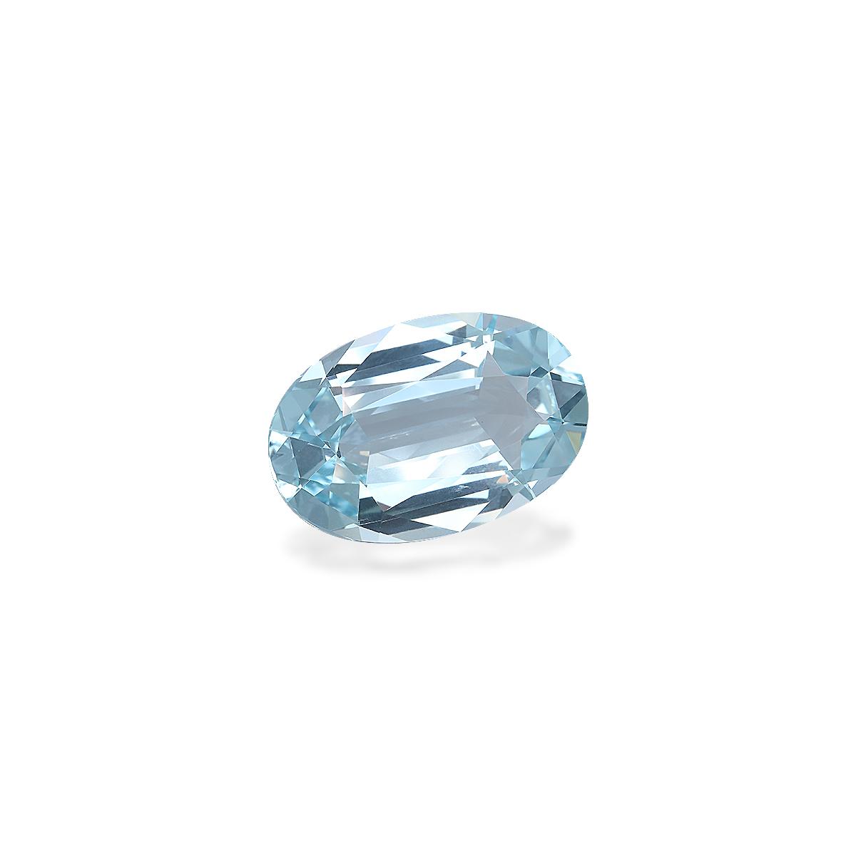 baby blue aquamarine, 21.57ct oval cut — view 3