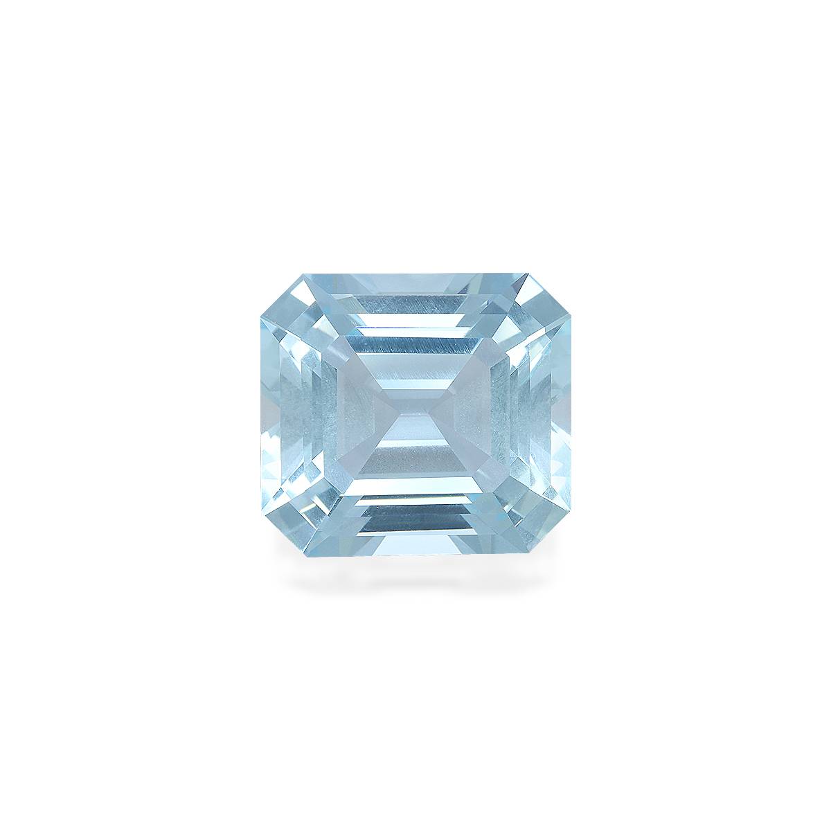 baby blue aquamarine, 15.86ct rectangular cut — main view