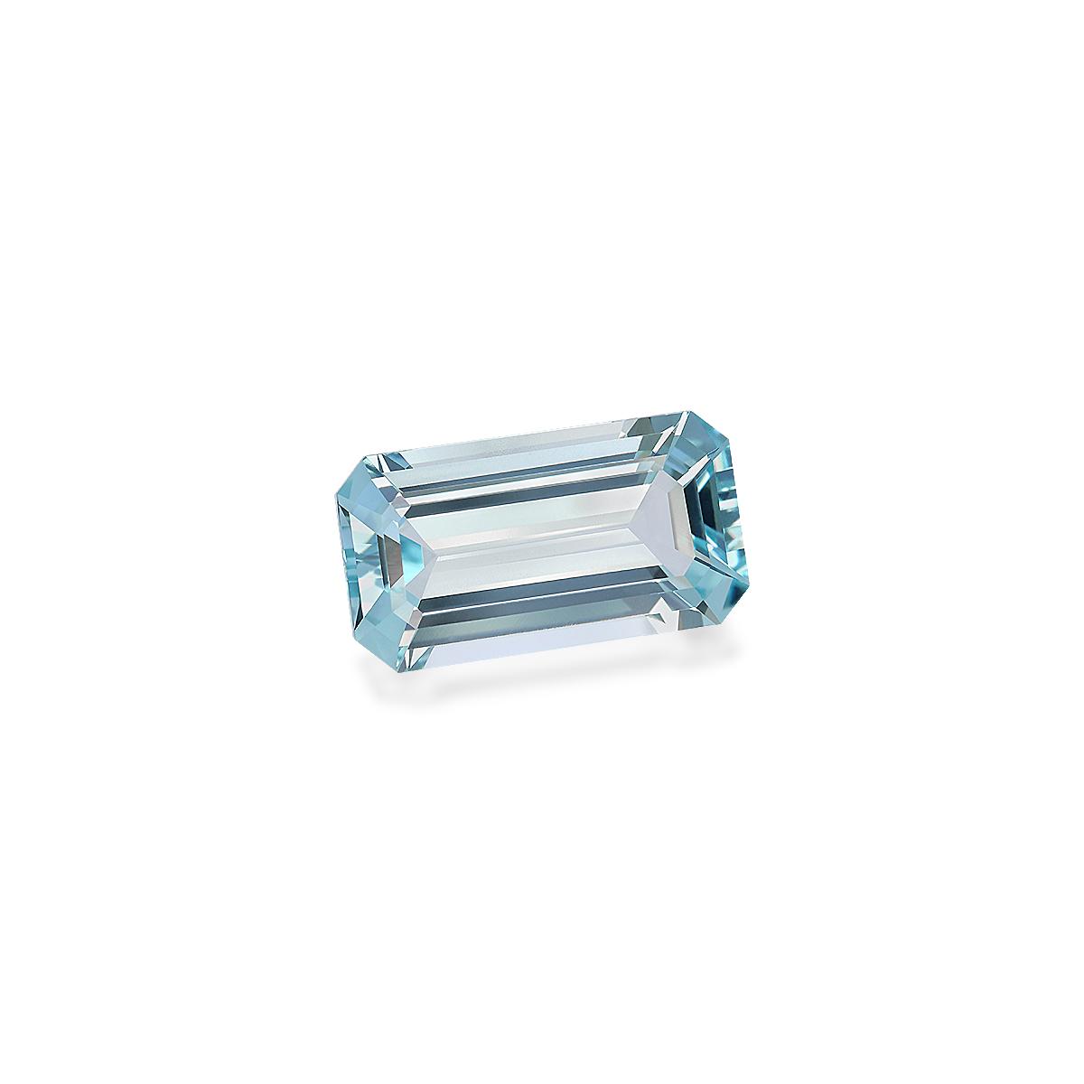 baby blue aquamarine, 6.67ct rectangular cut — view 3